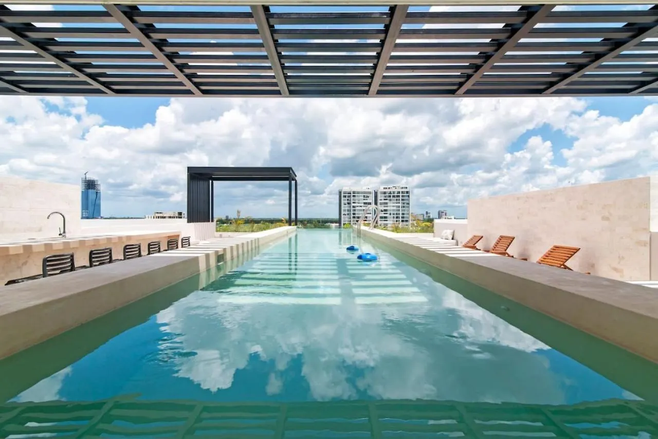 Private Pool, Gym And Panoramic Rooftop By Lahos ميريدا
