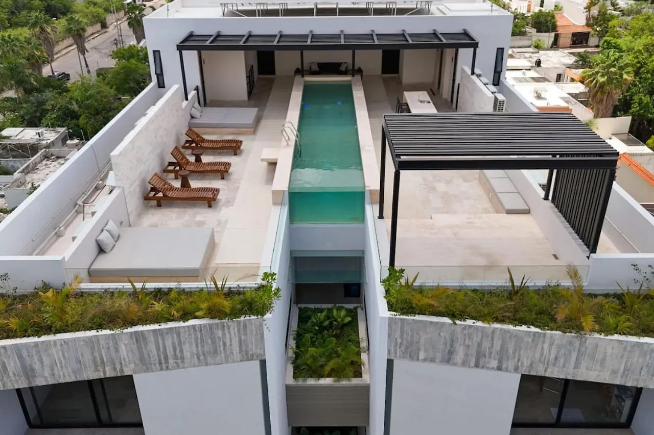 Private Pool, Gym And Panoramic Rooftop By Lahos ميريدا