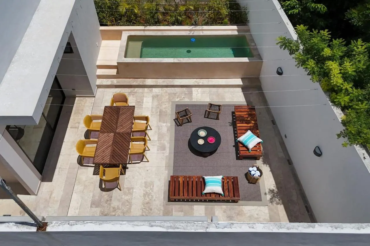 Private Pool, Gym And Panoramic Rooftop By Lahos ميريدا بيت للعطل